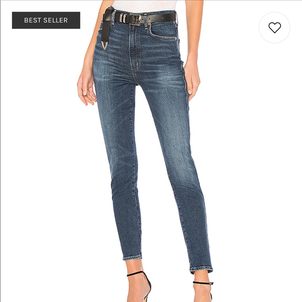 Agolde high rise jeans